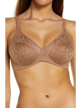 🆕 CHANTELLE Norah Underwire Non-Padded Bra 36DDDD Nude Blush Beige #13F1